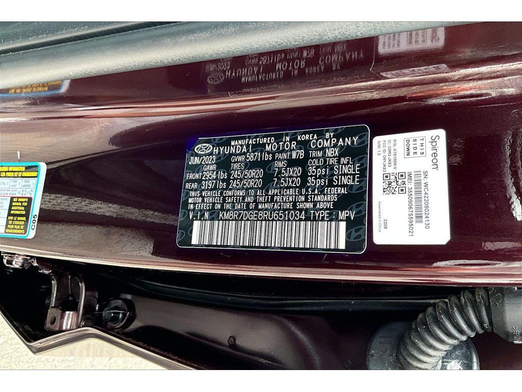used 2024 Hyundai Palisade car, priced at $41,995