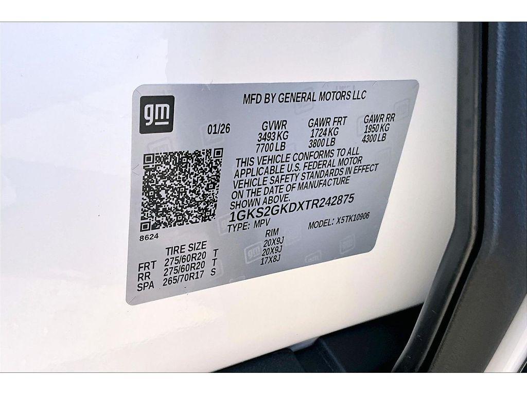 new 2026 GMC Yukon XL car, priced at $82,979