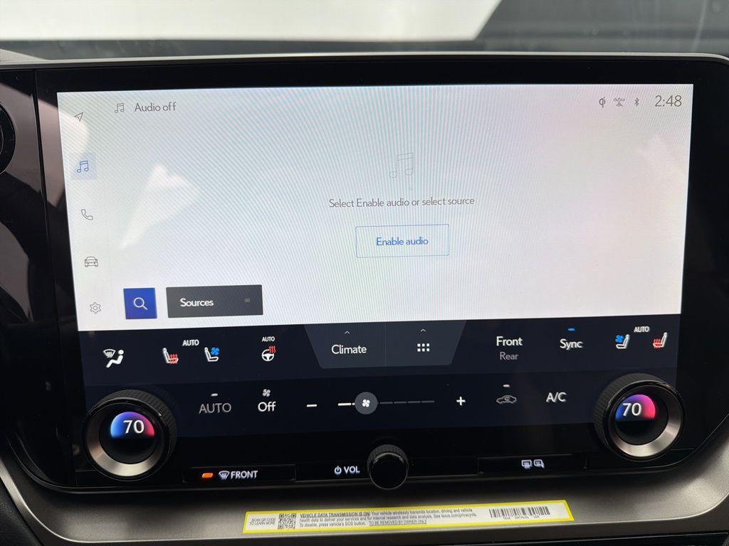 new 2026 Lexus TX 350 car, priced at $73,677