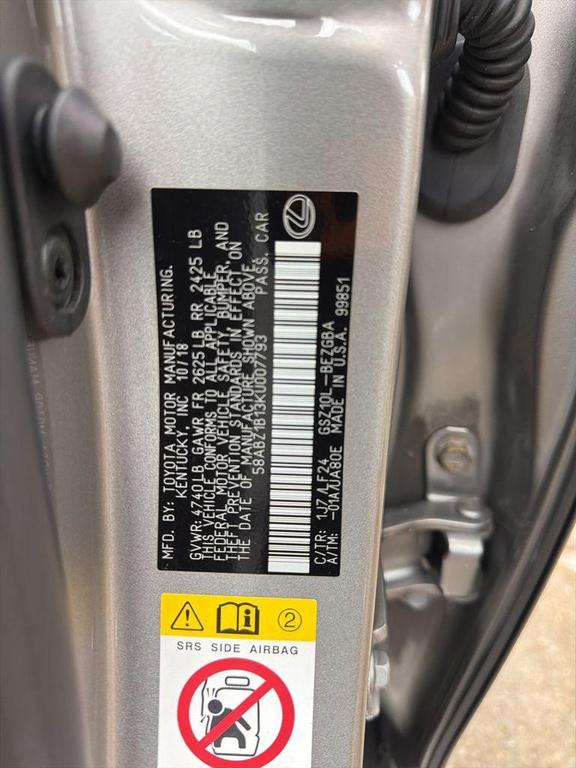 used 2019 Lexus ES 350 car, priced at $22,384