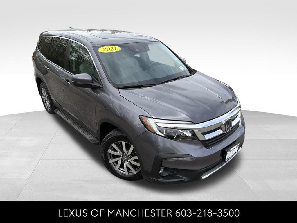 used 2021 Honda Pilot car, priced at $27,684
