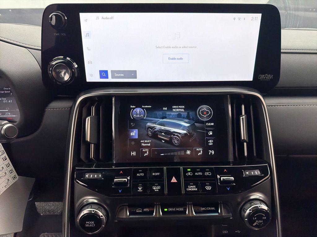 new 2026 Lexus LX 700h car, priced at $121,623