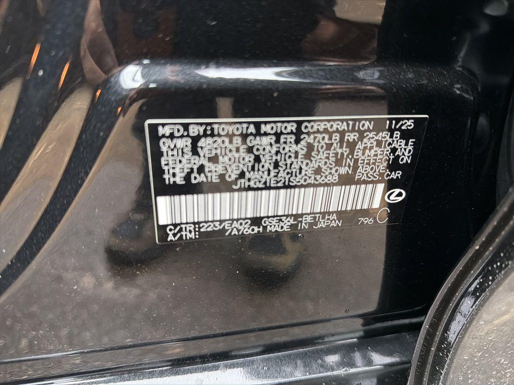 new 2025 Lexus IS 350 car, priced at $51,310