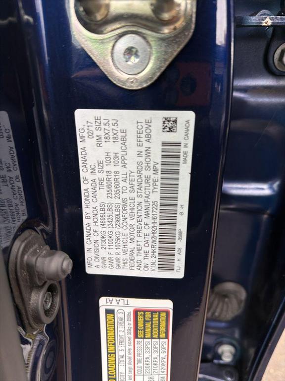 used 2017 Honda CR-V car, priced at $20,484