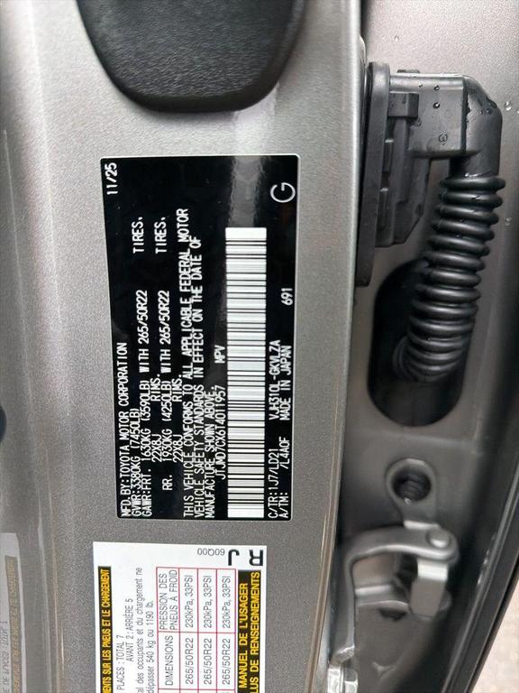 new 2026 Lexus LX 700h car, priced at $122,670