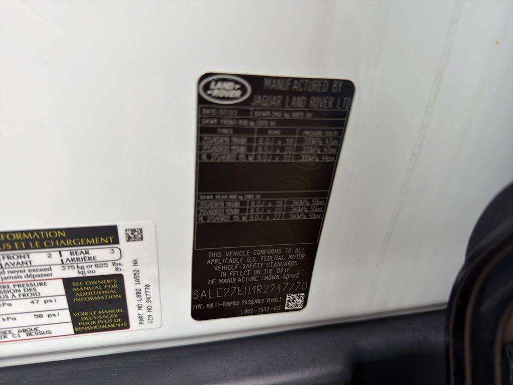 used 2024 Land Rover Defender car, priced at $67,984