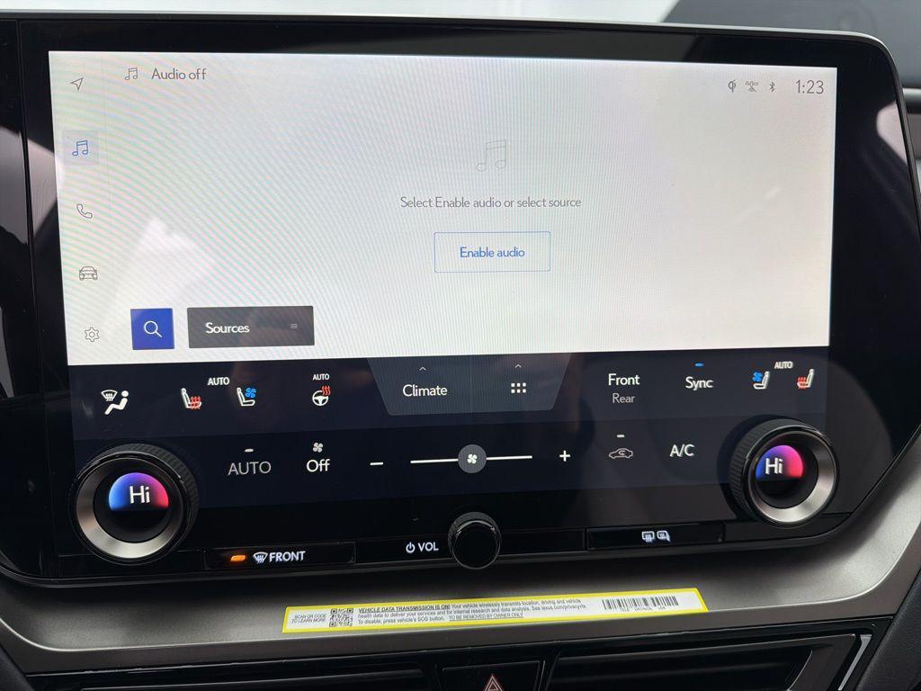 new 2026 Lexus TX 350 car, priced at $67,777