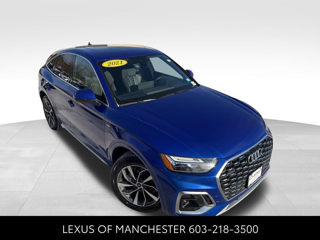 used 2021 Audi Q5 car, priced at $23,984
