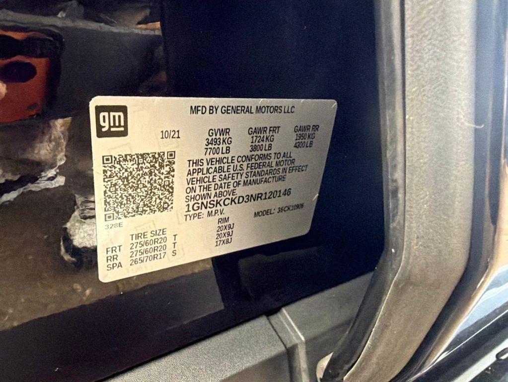 used 2022 Chevrolet Suburban car, priced at $36,784