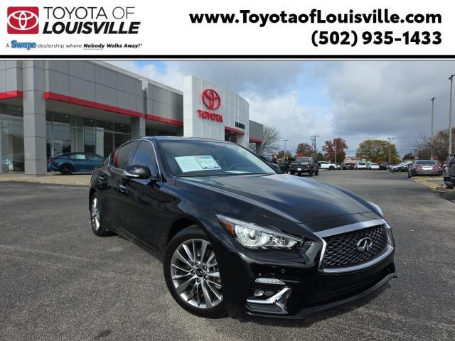 used 2024 INFINITI Q50 car, priced at $33,498