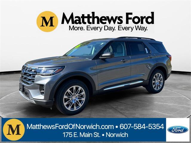 new 2025 Ford Explorer car, priced at $49,382