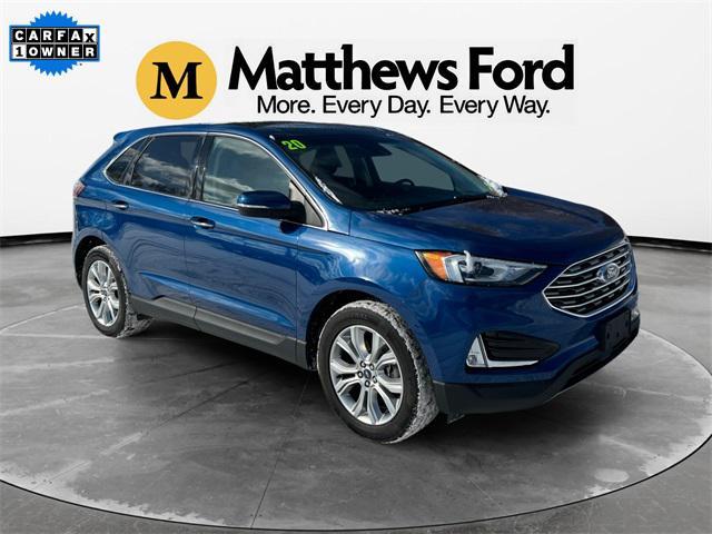 used 2020 Ford Edge car, priced at $18,773