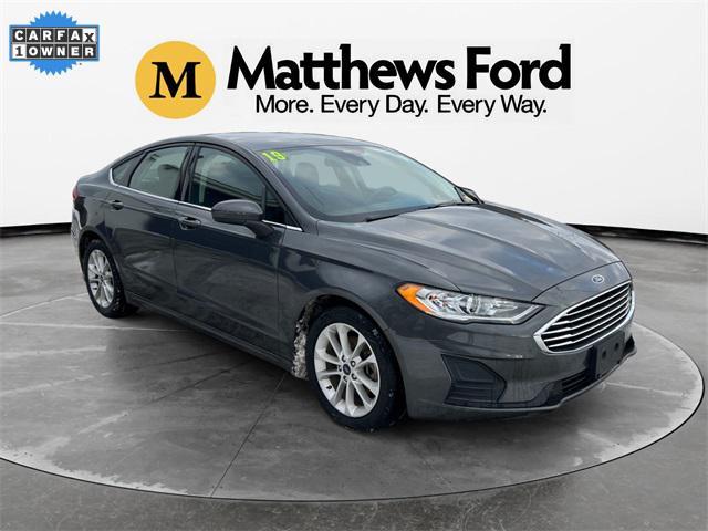 used 2019 Ford Fusion car, priced at $14,955