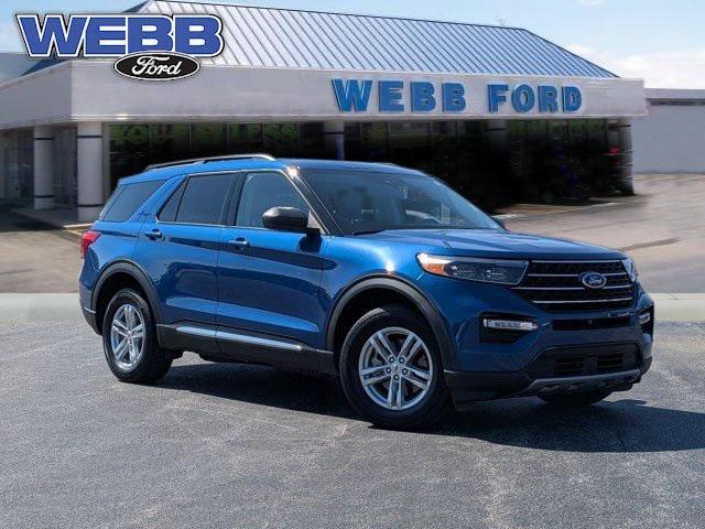 used 2022 Ford Explorer car, priced at $27,500