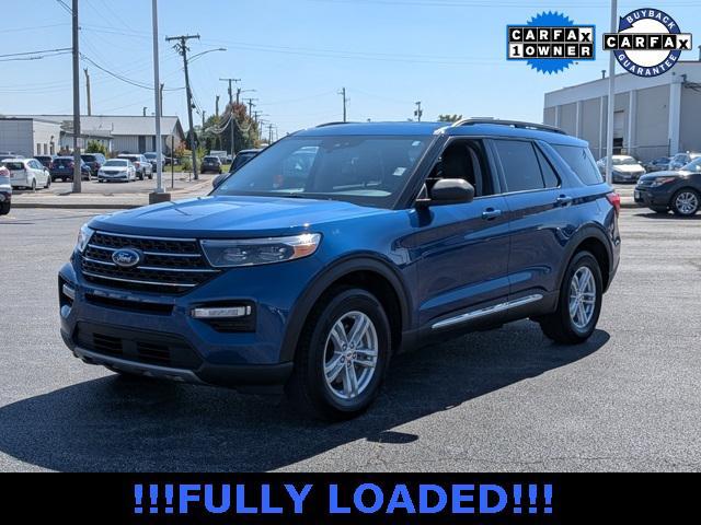 used 2022 Ford Explorer car, priced at $27,500