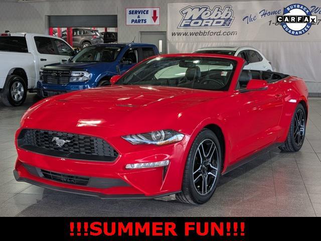 used 2018 Ford Mustang car, priced at $16,500