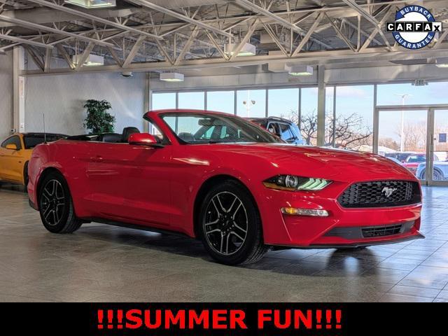 used 2018 Ford Mustang car, priced at $16,500