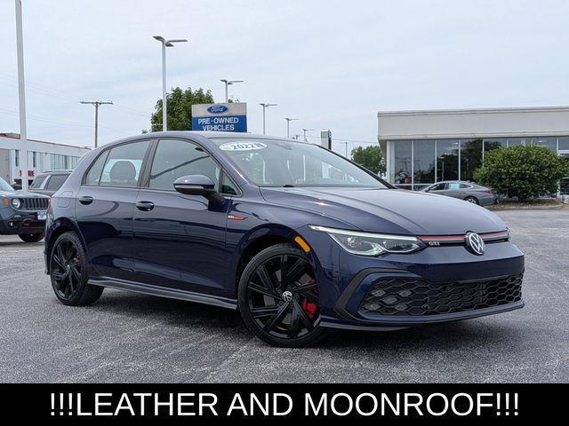 used 2022 Volkswagen Golf GTI car, priced at $23,800
