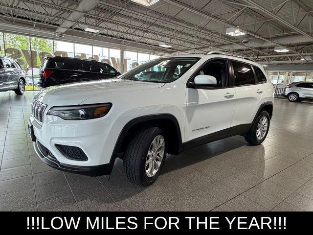 used 2021 Jeep Cherokee car, priced at $18,800