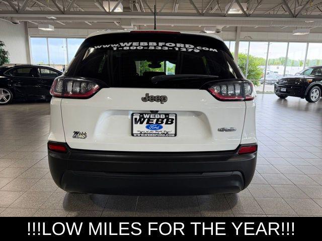 used 2021 Jeep Cherokee car, priced at $18,800
