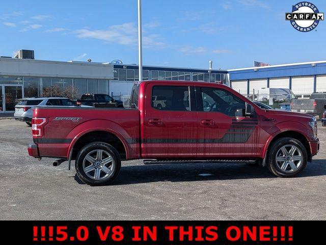 used 2018 Ford F-150 car, priced at $14,000