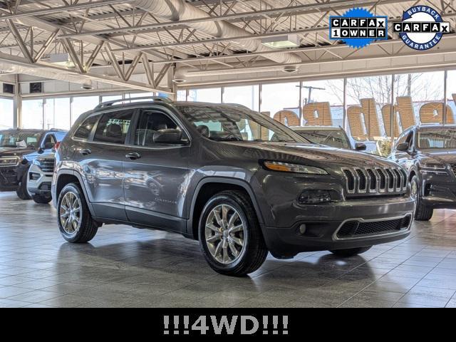 used 2017 Jeep Cherokee car, priced at $13,600