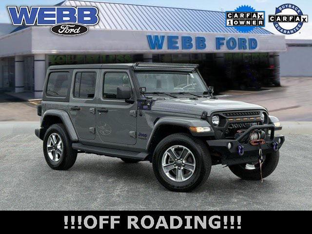 used 2021 Jeep Wrangler Unlimited car, priced at $26,000