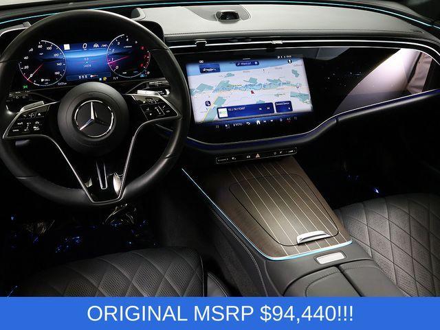 used 2024 Mercedes-Benz E-Class car, priced at $79,984