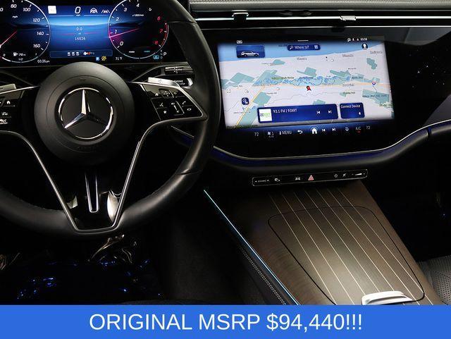 used 2024 Mercedes-Benz E-Class car, priced at $79,984