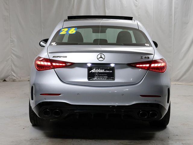 used 2026 Mercedes-Benz AMG C 43 car, priced at $65,763