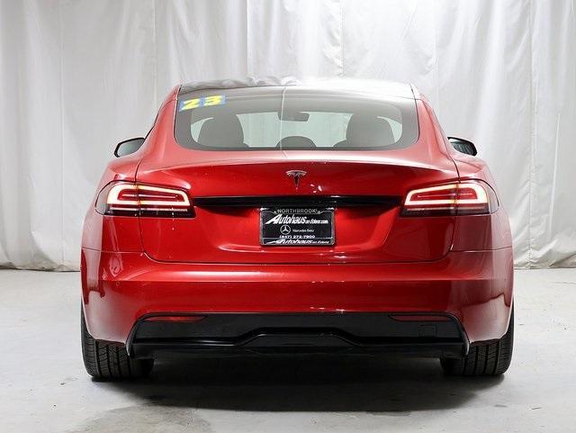 used 2023 Tesla Model S car, priced at $49,662