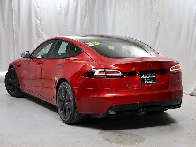 used 2023 Tesla Model S car, priced at $49,662