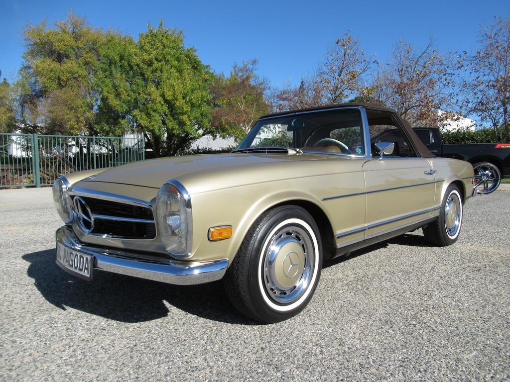 used 1970 Mercedes-Benz 280SL car, priced at $119,900