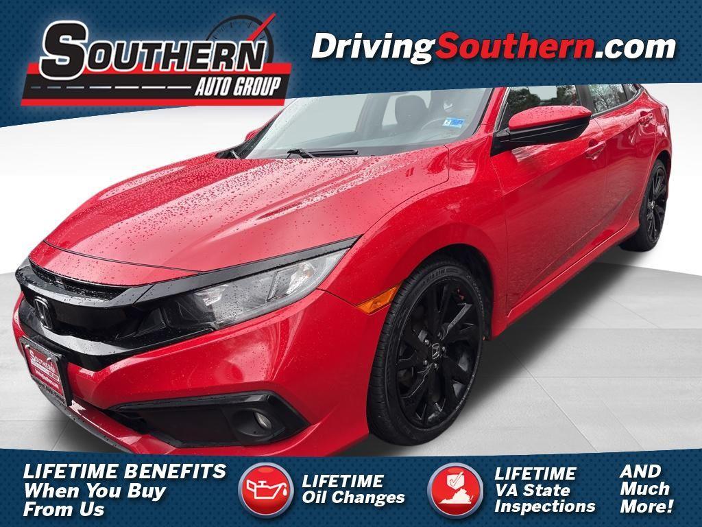 used 2021 Honda Civic car, priced at $19,800