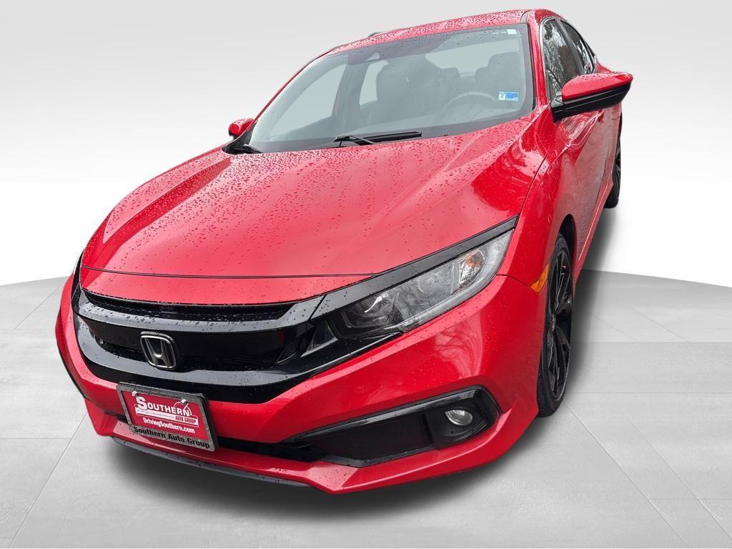 used 2021 Honda Civic car, priced at $19,800