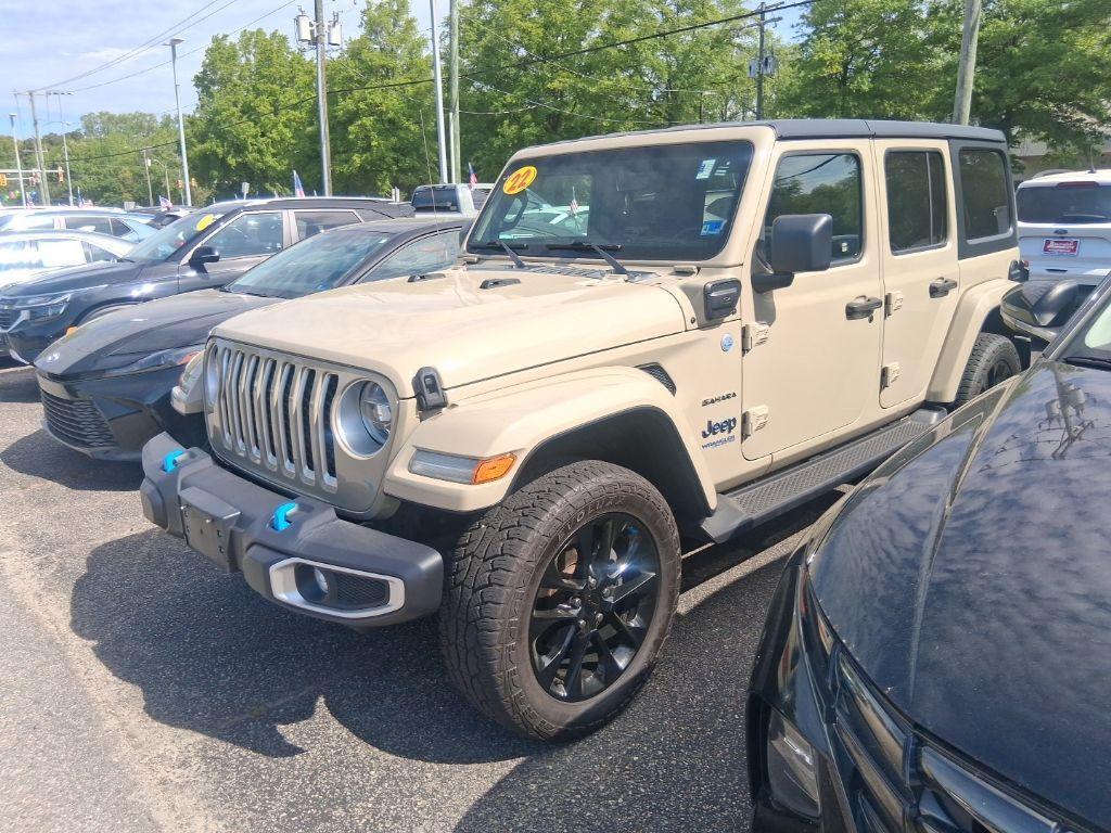 used 2022 Jeep Wrangler Unlimited 4xe car, priced at $28,995