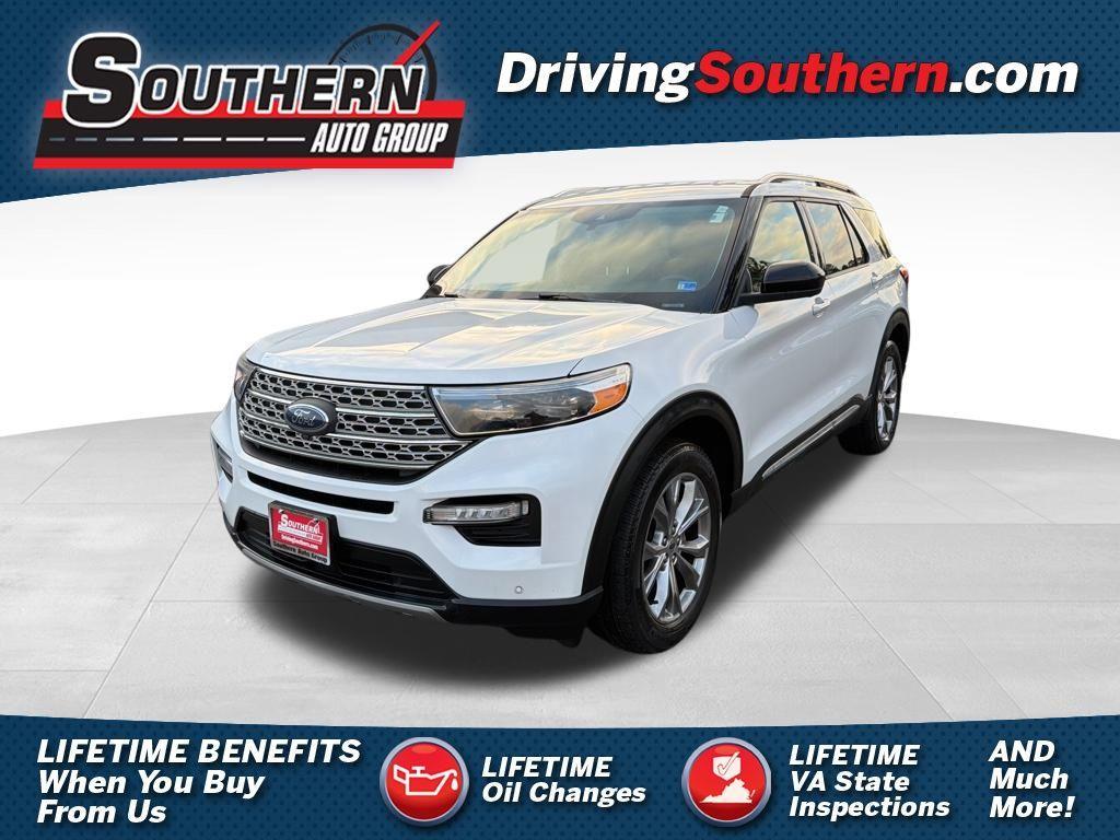 used 2022 Ford Explorer car, priced at $26,500