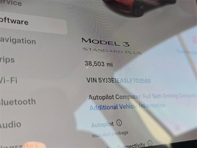 used 2020 Tesla Model 3 car, priced at $20,599