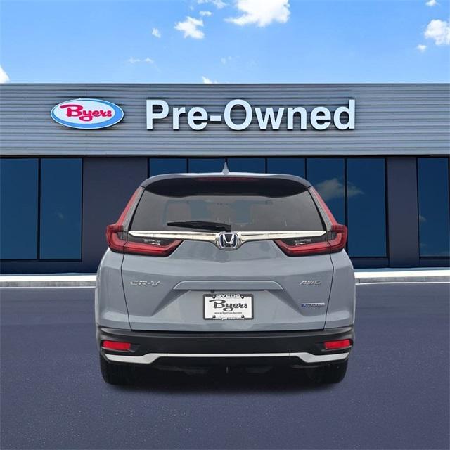 used 2021 Honda CR-V Hybrid car, priced at $24,982