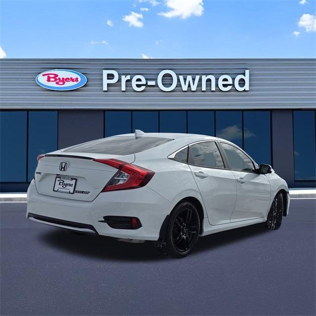 used 2020 Honda Civic car, priced at $19,599