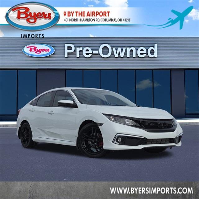 used 2020 Honda Civic car, priced at $19,599