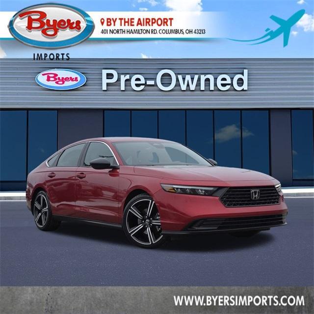 used 2023 Honda Accord Hybrid car, priced at $25,990