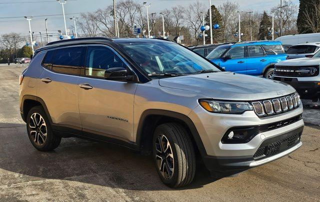 used 2022 Jeep Compass car, priced at $20,867