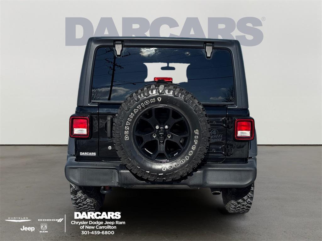 used 2020 Jeep Wrangler Unlimited car, priced at $23,287