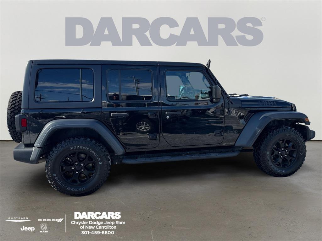 used 2020 Jeep Wrangler Unlimited car, priced at $23,287