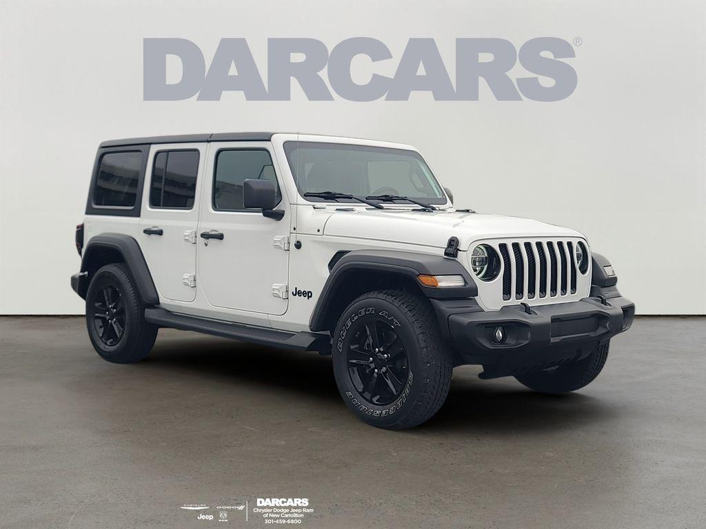 used 2021 Jeep Wrangler Unlimited car, priced at $25,795