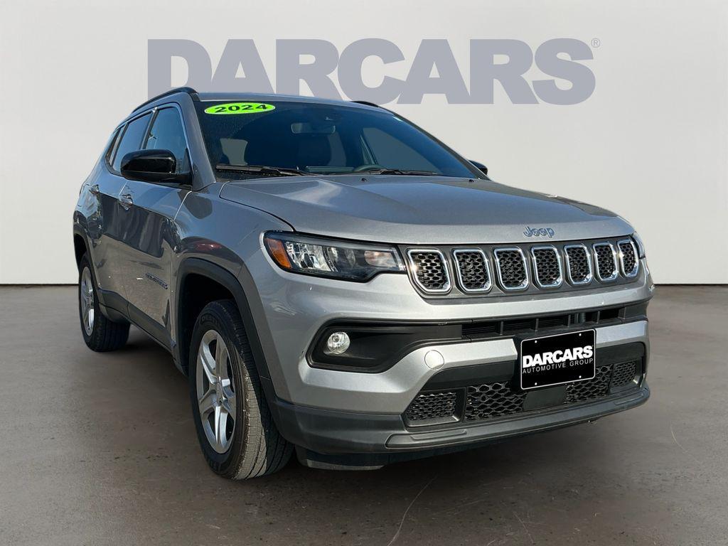 used 2024 Jeep Compass car, priced at $18,940