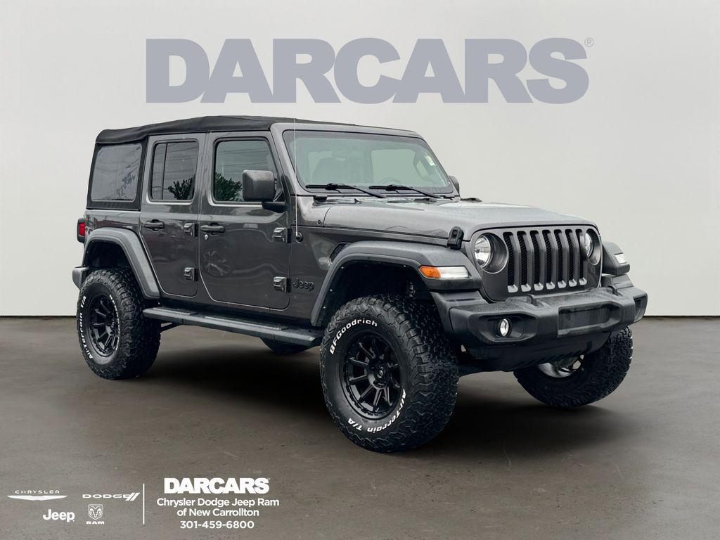 used 2022 Jeep Wrangler Unlimited car, priced at $29,788