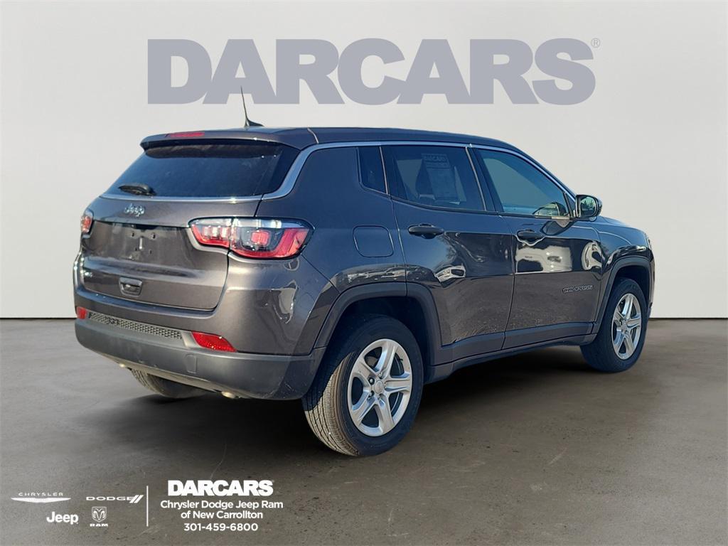 used 2023 Jeep Compass car, priced at $20,200