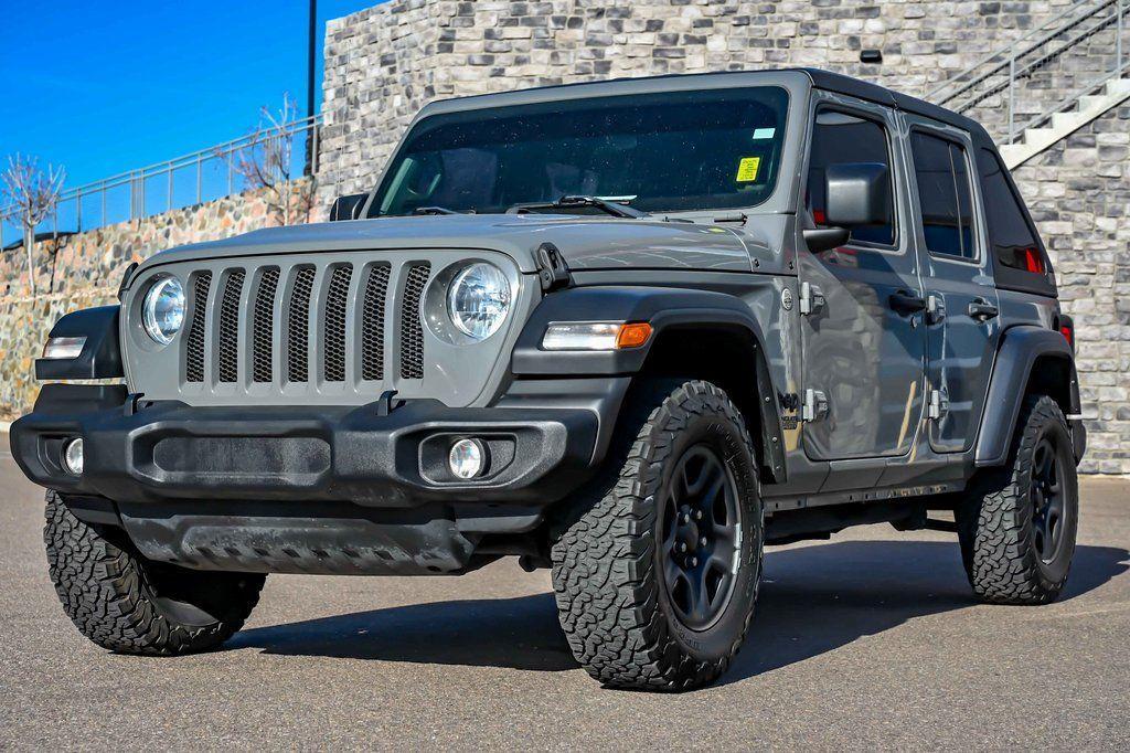 used 2021 Jeep Wrangler Unlimited car, priced at $23,446